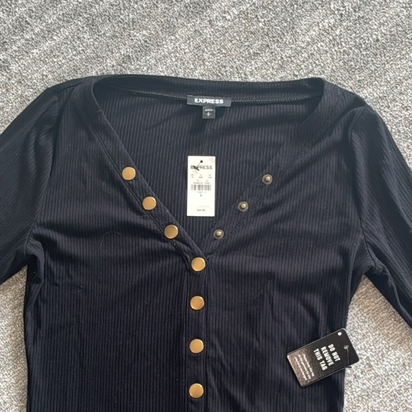 Express Ribbed Bodysuit - Picture 4 of 9